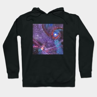 Abstract Galaxy Hoodie